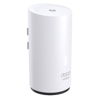 TP-LINK (DECO X50-OUTDOOR) AX3000 Outdoor/Indoor Dual Band Mesh Wi-Fi 6 System w/ PoE, Single Unit, Multi Mount Options, TP-Link HomeShield